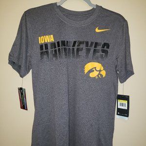 Iowa Hawkeyes Short Sleeve Dri-Fit Shirt.